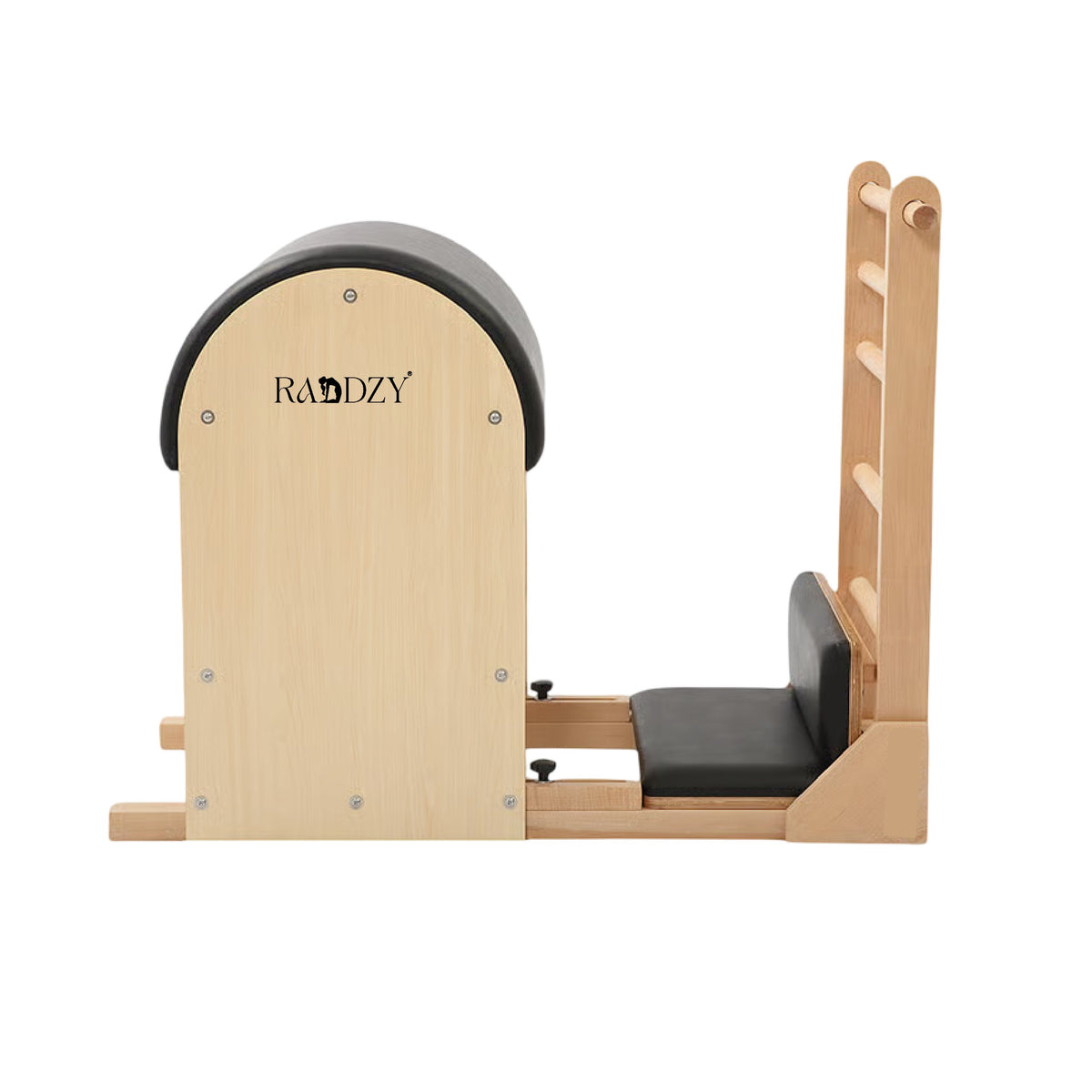 Raddzy Maple Pilates Ladder Barrel for Core & Flexibility Training – for Core Strength, Flexibility & Spine Therapy, Ideal for Home & Studio Pilates Workouts