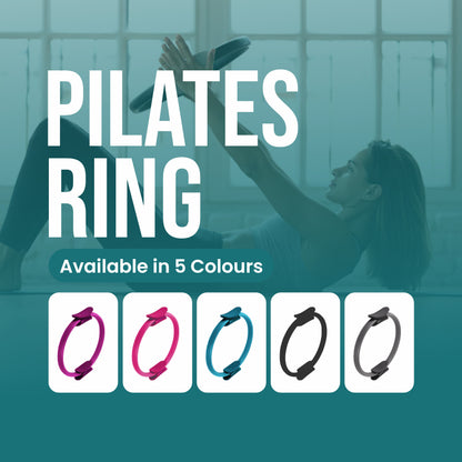 RADDZY Yoga Circle Exercise Pilates Ring – Full Body Toning & Fitness for Stretching, Relaxation & Strength Training (Green)