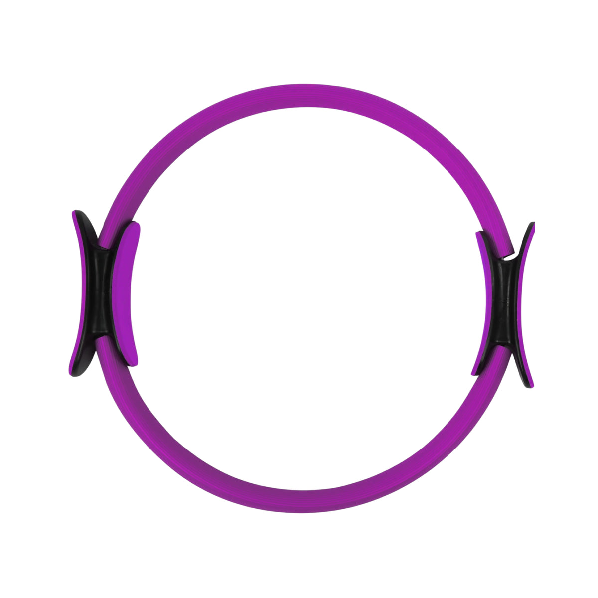 RADDZY Yoga Circle Exercise Pilates Ring – Full Body Toning & Fitness for Stretching, Relaxation & Strength Training (Purple)